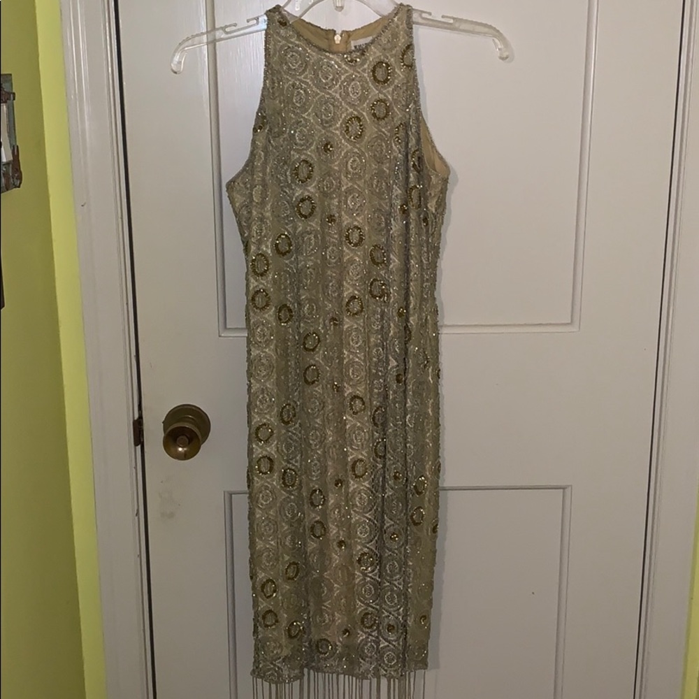 White House Black Market Vintage Flapper Dress